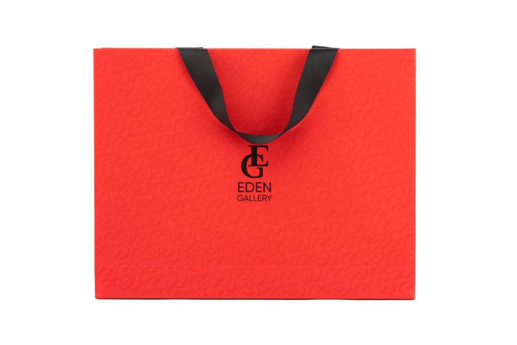 שקית אדומה גלריה עדן הודפס ע״י ע.ר הדפסות